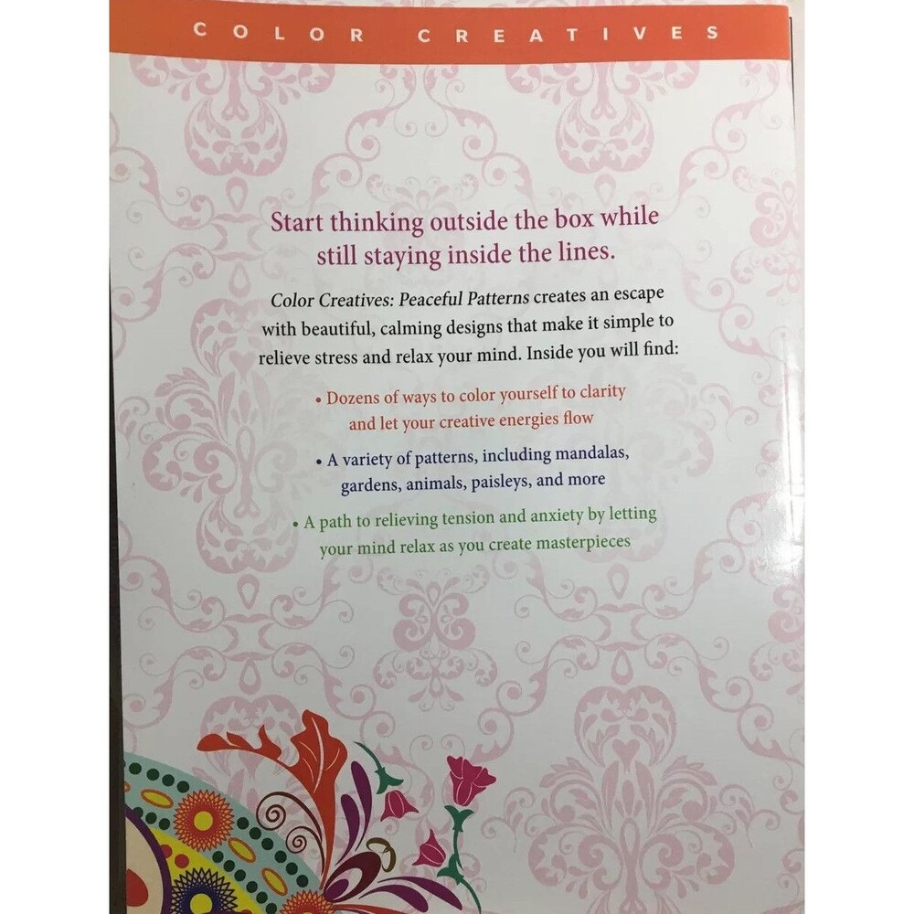 Adult Coloring Book Animal Excursion and Peaceful Patterns. Two Books - Picture 7 of 7